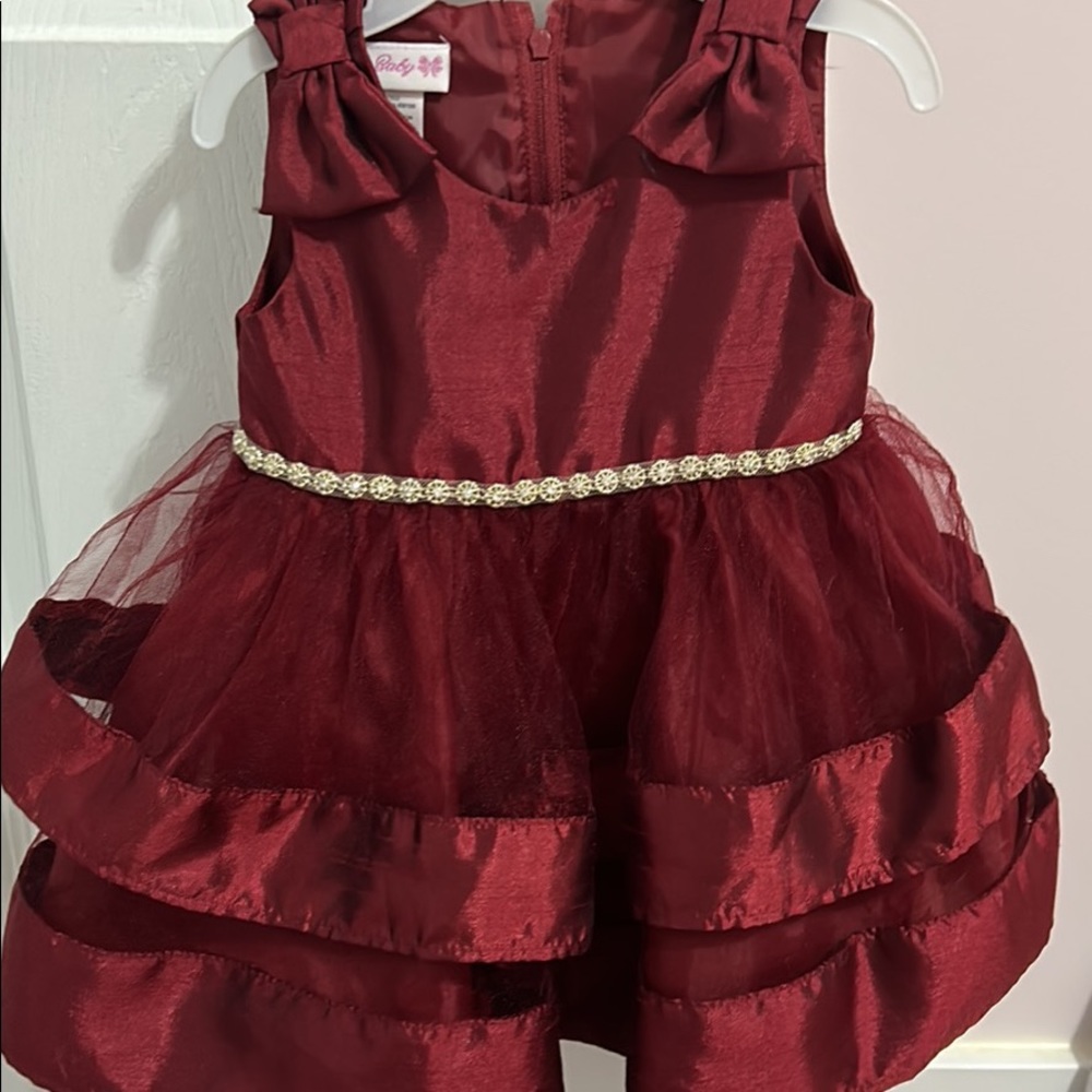 Bonnie Baby Christmas Dress